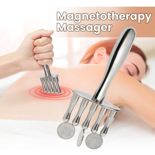 Magnetotherapy Pen Acupressure Massage Stick Anti Cellulite Fat Burner Trigger Point Massage Gua Sha Pain Relief Health Care