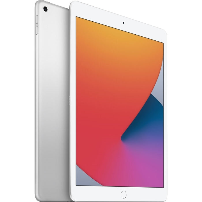 Apple iPad 8th Gen 10.2" Tablet 128GB WiFi, Silver (Refurbished)